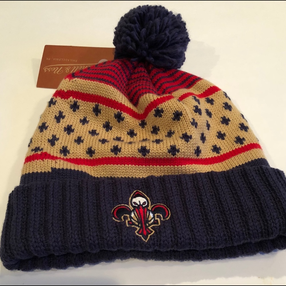 NWT-Mitchell & Ness NBA Highlands Cuffed Knit Hat